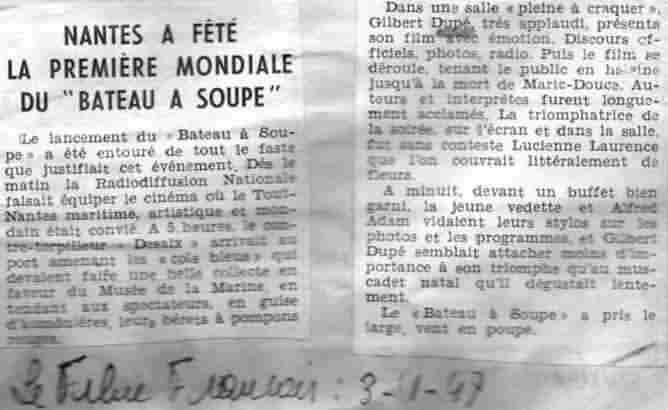 Premiere a Nantes